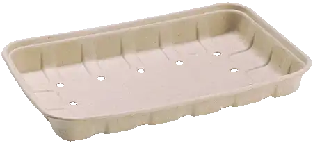 Large Palm Fiber Produce Tray