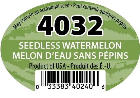 PLU# 4032 Watermelon Seedless