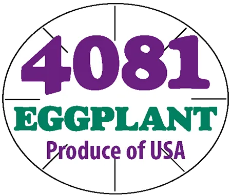 PLU# 4081, Eggplant Regular USA