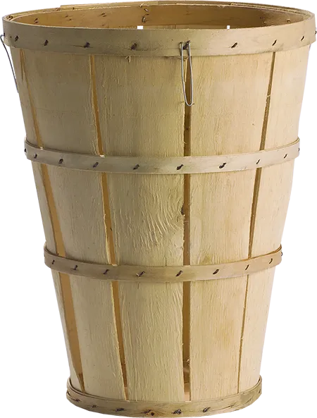 1 Bushel Wood Hamper